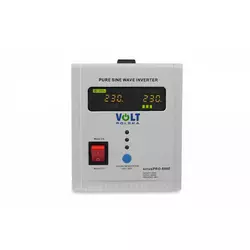 Джерело безперебійного живлення Volt Polska SINUS PRO 500 E 12/230V (350/500W) 3SP050012E Джерело безперебійного живлення Volt Polska SINUS PRO 500 E 12/230V (350/500W) 3SP050012E