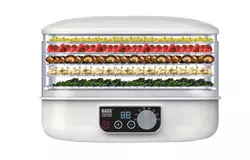 Сушарка для овочів та фруктів 250 Вт, з регульованими лотками Bass Polska BH-10602 Сушарка для овочів та фруктів 250 Вт, з регульованими лотками Bass Polska BH-10602