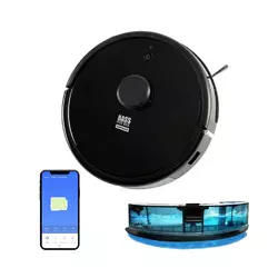 Розумний робот-пилосос з камерою та додатком TUYA SMART Bass Polska BH 10333 Розумний робот-пилосос з камерою та додатком TUYA SMART Bass Polska BH 10333