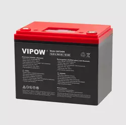 Акумулятор 12.8 100AH Bluetooth VIPOW LiFePO4  BAT0499 Акумулятор 12.8 100AH Bluetooth VIPOW LiFePO4  BAT0499