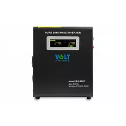 Джерело безперебійного живлення Volt Polska SINUS PRO 800 W 12/230V (500/800W) 3SP098012W Джерело безперебійного живлення Volt Polska SINUS PRO 800 W 12/230V (500/800W) 3SP098012W