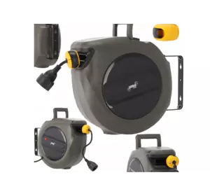 Подовжувач на котушці з автоматичним змотування 20м Garden Line ZHO9746 Подовжувач на котушці з автоматичним змотування 20м Garden Line ZHO9746