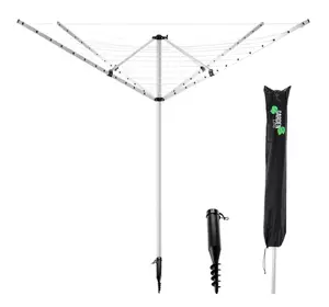 Садова сушарка з кришкою, 4 плеча, 50м Garden Line Садова сушарка з кришкою, 4 плеча, 50м Garden Line