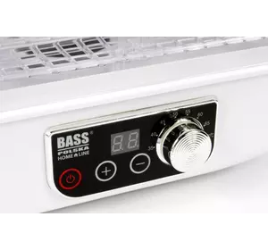 Сушарка для овочів та фруктів 250 Вт, з регульованими лотками Bass Polska BH-10602 Сушарка для овочів та фруктів 250 Вт, з регульованими лотками Bass Polska BH-10602