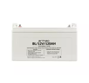 Акумулятор для ДБЖ Armac 12V 30A (BL/12V/120AH) Акумулятор для ДБЖ Armac 12V 30A (BL/12V/120AH)