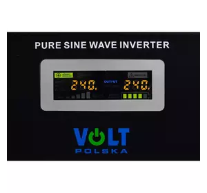 Джерело безперебійного живлення Volt Polska SINUS PRO 1000 W 12/230V (700/1000W) 3SP100012W Джерело безперебійного живлення Volt Polska SINUS PRO 1000 W 12/230V (700/1000W) 3SP100012W