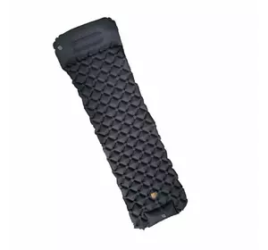 Надувний туристичний матрац з подушкою, похідний каремат 190 х 58 Bass Polska BH 41965 Надувний туристичний матрац з подушкою, похідний каремат 190 х 58 Bass Polska BH 41965