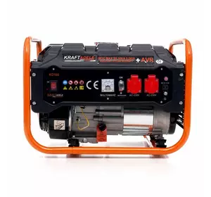 Генератор бензиновий однофазний AVR Kraft&Dele KD160 3,5 kw Генератор бензиновий однофазний AVR Kraft&Dele KD160 3,5 kw